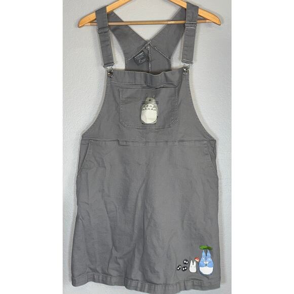 Her Universe Studio Ghibli My Neighbor Totoro Grey Skirtall Dress XL Hot Topic - Picture 2 of 9